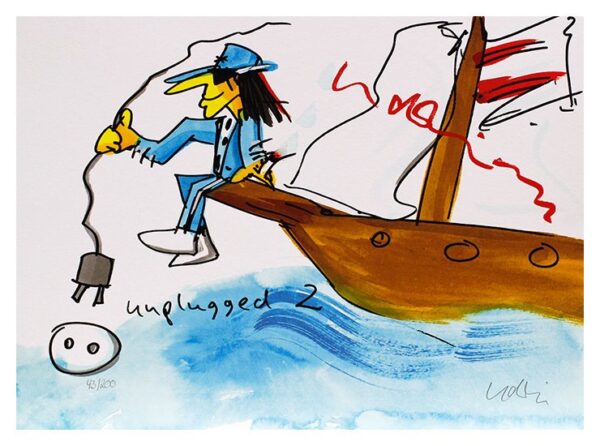 Udo Lindenberg UNPLUGGED 2 - original handsigniert