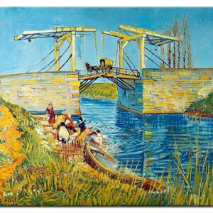 Vincent van Gogh - Die Brücke von Langlois-70 x 80 cm