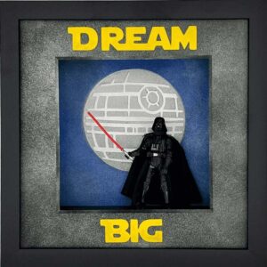 Andreas Lichter Bilder - DREAM BIG  - Original 3D-Bildobjekt