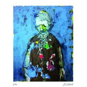 Armin Mueller-Stahl - Im Atelier - Original Pigmentdruck - limitiert und handsig...