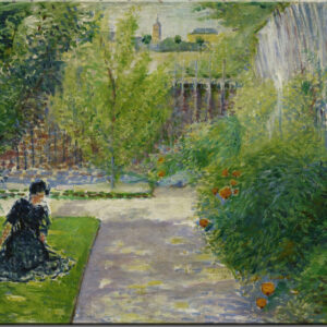 August Macke Bilder - Sonniger Garten