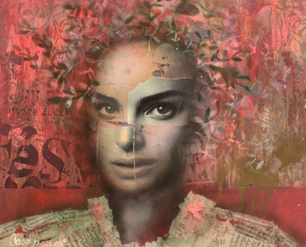 Moderne Collage - BELLISSIMA - Unikat