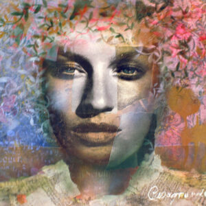 Moderne Collage - DOLCE - Unikat