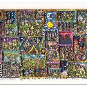 James Rizzi - A pride in a culture like no other - Original 3D Bild handsigniert...