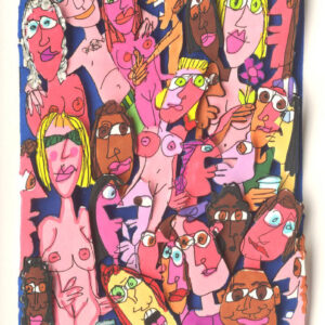 James Rizzi - OPA LOCKA ORGY - Original 3D Bild drucksigniert
