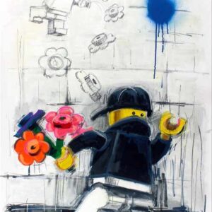 John McCormack - Plastic Flowers Thrown - original Giclée handsigniert