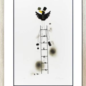 Michael Ferner - Rauchfangkehrer - Original Grafik