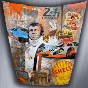 SKYYLOFT - Motorhaube Porsche 911 - 24H Le Mans McQueen