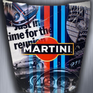 SKYYLOFT - Motorhaube Porsche 911 - MARTINI