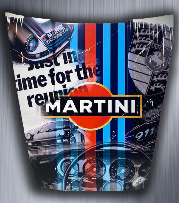 SKYYLOFT - Motorhaube Porsche 911 - MARTINI