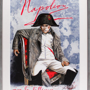 Thomas Jankowski Bilder - NAPOLEON - serielles Unikat Version grau - Original Mi...