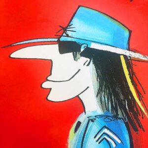 Udo Lindenberg Bilder - ICH MACH MEIN DING - Edition 2024 - Original Grafik han...