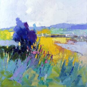 Anoine F. - Landscape II  - original Gemälde auf Leinwand - Unikat