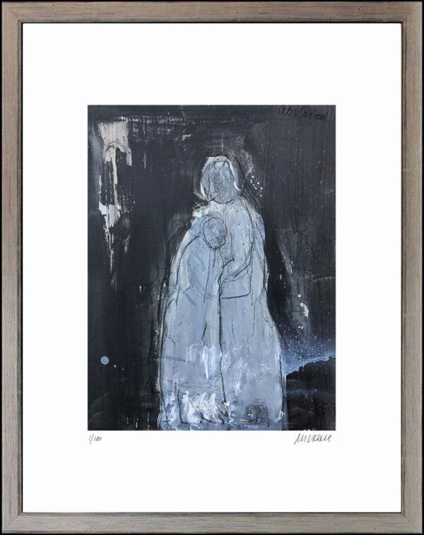 Armin Mueller-Stahl - Abschied - Original Pigmentgrafik - limitiert und handsign...
