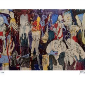Armin Mueller-Stahl - ALLEGRO EXPRESSIV - Original Pigmentgrafik - limitiert und...