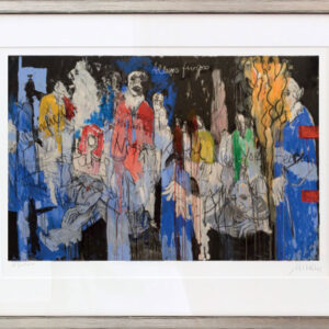 Armin Mueller-Stahl - ALLEGRO FURIOSO - Original Pigmentgrafik - limitiert und h...