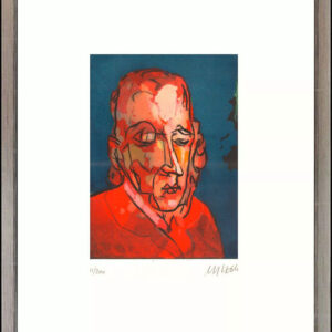Armin Mueller-Stahl - Armer Poet - Original Radierung - limitiert und handsignie...