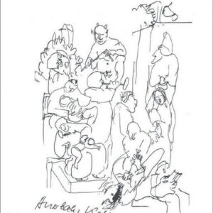 Armin Mueller-Stahl - Auerbachs Keller Original Lithographie - limitiert und han...