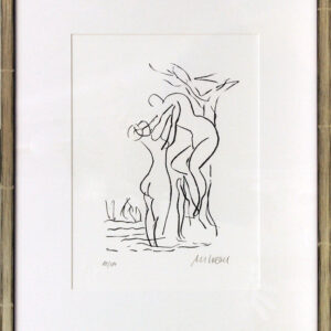 Armin Mueller-Stahl - BADENDE - Original Lithographie - limitiert und handsignie...