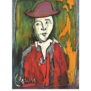 Armin Mueller-Stahl - Der Clown - Original Radierung - limitiert und handsignier...