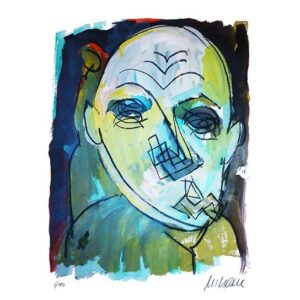 Armin Mueller-Stahl Ecce Homo - Original Pigmentdruck - limitiert und handsignie...