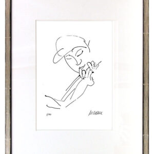 Armin Mueller-Stahl - Geigerin Original Lithographie - limitiert und handsignier...
