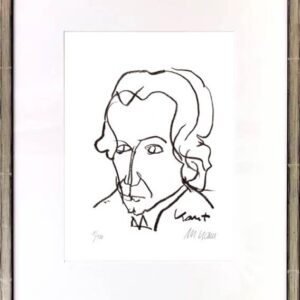 Armin Mueller-Stahl - IMMANUEL KANT - Original Lithografie - limitiert und hands...