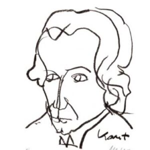 Armin Mueller-Stahl - IMMANUEL KANT - Original Lithografie - limitiert und hands...
