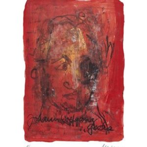 Armin Mueller-Stahl - Johann Wolfgang von Goethe - Original Lithografie - limiti...