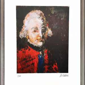 Armin Mueller-Stahl - Lessing - Original Lithografie - limitiert und handsignier...