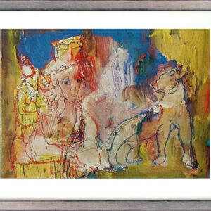 Armin Mueller-Stahl - Menschheitszirkus - Original Lithografie - limitiert und h...