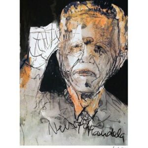 Armin Mueller-Stahl - Nelson Mandela - The Power of one - Original Pigmentdruck ...