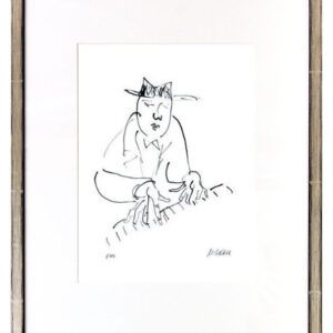 Armin Mueller-Stahl - PIANO MAN - Original Lithografie - limitiert und handsigni...