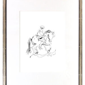 Armin Mueller-Stahl - ROSS UND REITER - Original Lithografie - limitiert und han...