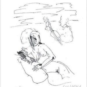 Armin Mueller-Stahl - Strandsonate Original Lithographie - limitiert und handsig...