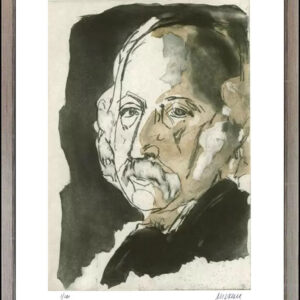 Armin Mueller-Stahl - Theodor Fontane - Original Radierung - limitiert und hands...