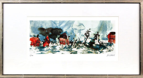 Armin Mueller-Stahl - Winterliche Landschaft - Original Radierung - limitiert un...