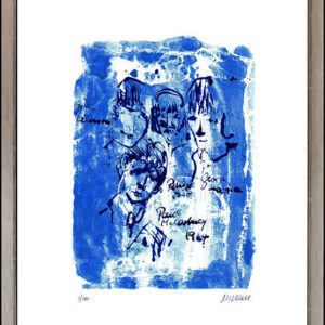 Armin Mueller-Stahl - The Fab Four - Original Pigmentgrafik - limitiert und hand...