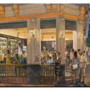 Diego Santos - Bar Monserrate-90 x 120 cm