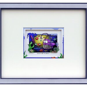 Branko - BEAUTY AND THE BEAST - Original 3D Bild handsigniert