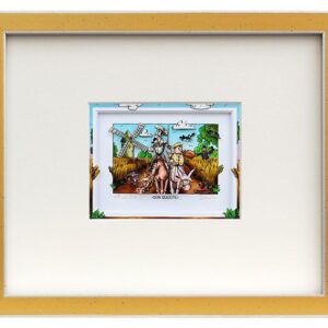 Branko - DON QUIJOTE - Original 3D Bild handsigniert - ohne Rahmen PP