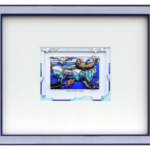 Branko - LIFE IN THE DEEP FREEZE - Original 3D Bild handsigniert - ohne Rahmen P...