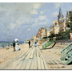 Claude Monet Bilder - Am Strand von Trouville-40 x 50 cm