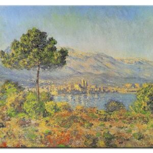 Claude Monet Bilder - Antibes von Notre Dame aus gesehen-60 x 80 cm