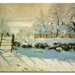 Claude Monet Bilder - Die Elster-100 x 150 cm