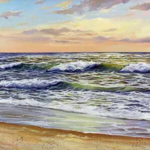 JOAN PUERTO CORNELLA  - IM ABENDLICHT - Originalgemälde