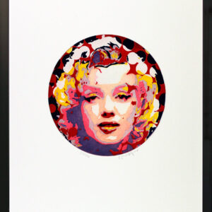 Gerhard Hofmann Bilder - MARILYN MONROE - Original Grafik handsigniert