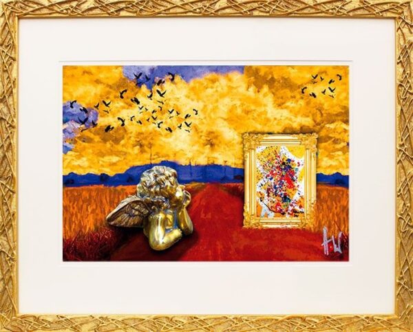 Harald Glööckler - Angels Dream - original Pigmentgrafik