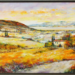 Christian Henze - ITALIAN LANDSCAPE - original Gemälde auf Leinwand