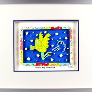 James Rizzi Bilder - COME FLY WITH ME - HANDSIGNIERT